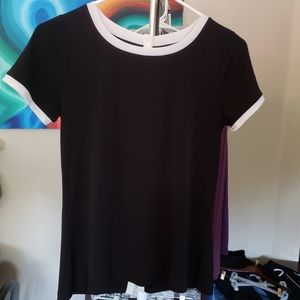 Anne Klein Lightweight Blouse Buttons Down Back